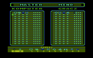 Master Mind atari screenshot